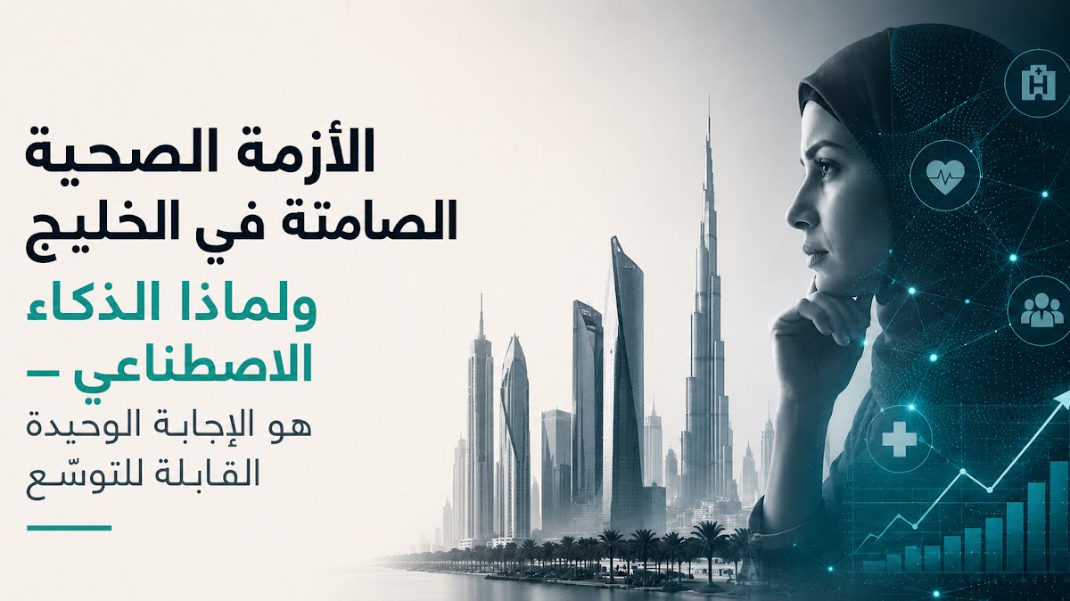 الأزمة الصحية الصامتة في الخليج — ولماذا الذكاء الاصطناعي هو الإجابة الوحيدة القابلة للتوسّع